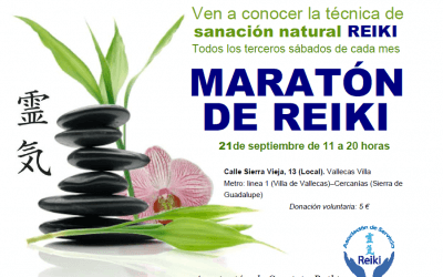 Maratón Reiki en Madrid