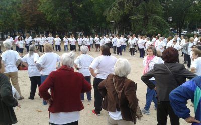 Rueda Reiki en el Parque Atenas