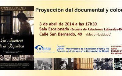 Proyección: Las Maestras de la República