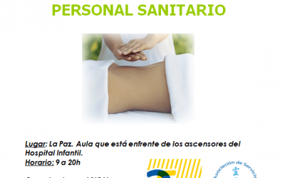 Papás y Sanitarios practicando Reiki
