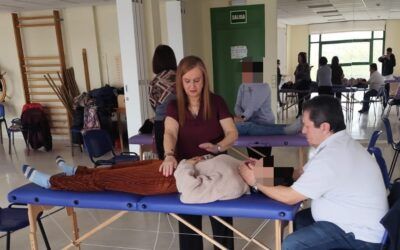 Reiki en acción en el Centro de Mayores El Zofio