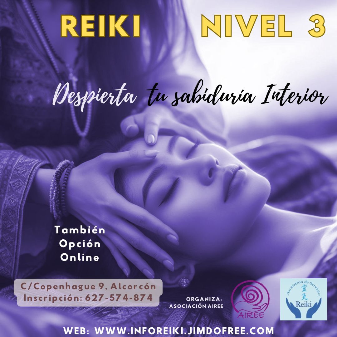 Curso de tercer nivel de Reiki