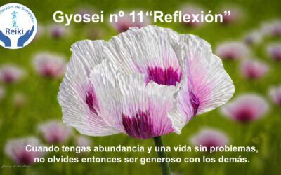 Gyosei 11 el valor de la generosidad